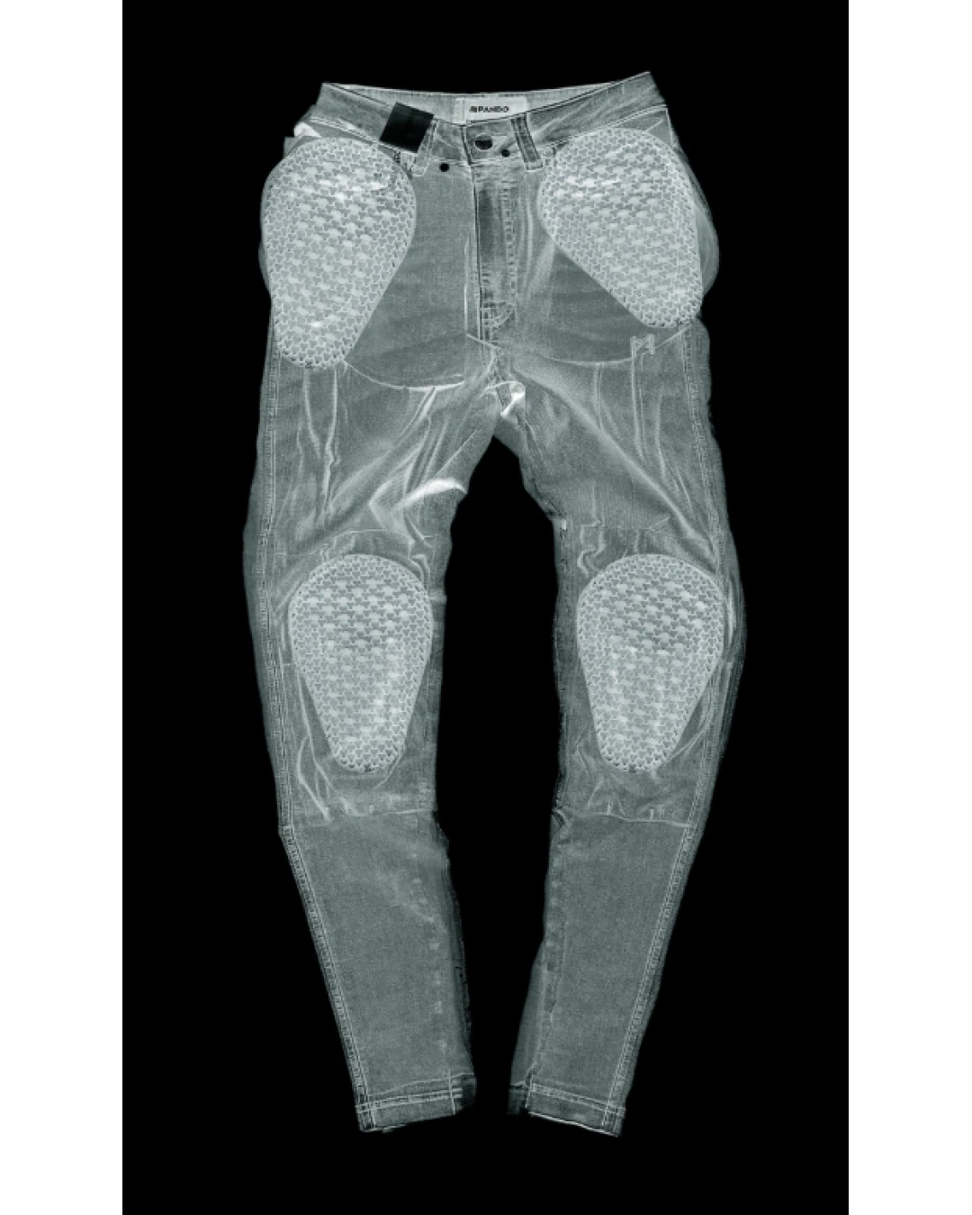 Дамски мото дънки PANDO MOTO KUSARI COR 02 - Skinny-Fit Cordura®