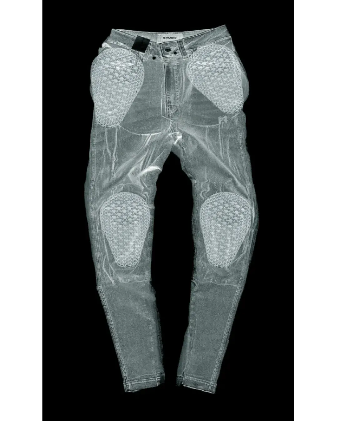 Дамски мото дънки PANDO MOTO KUSARI COR 02 - Skinny-Fit Cordura®