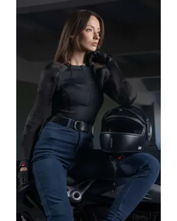 Дамски мото дънки PANDO MOTO KUSARI COR 02 - Skinny-Fit Cordura® - LONG