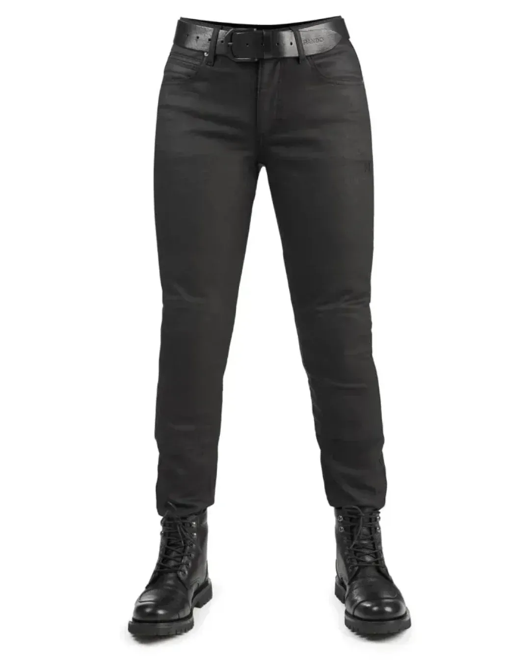 Дамски мото дънки PANDO MOTO LORICA BLACK A - Slim Fit Cordura®