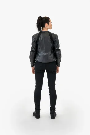 Дамски мото дънки SHIMA FLEXX BLACK