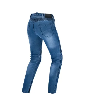 Дамски мото дънки SHIMA ZENITH BLUE LONG