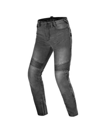 Дамски мото дънки SHIMA ZENITH GREY LONG