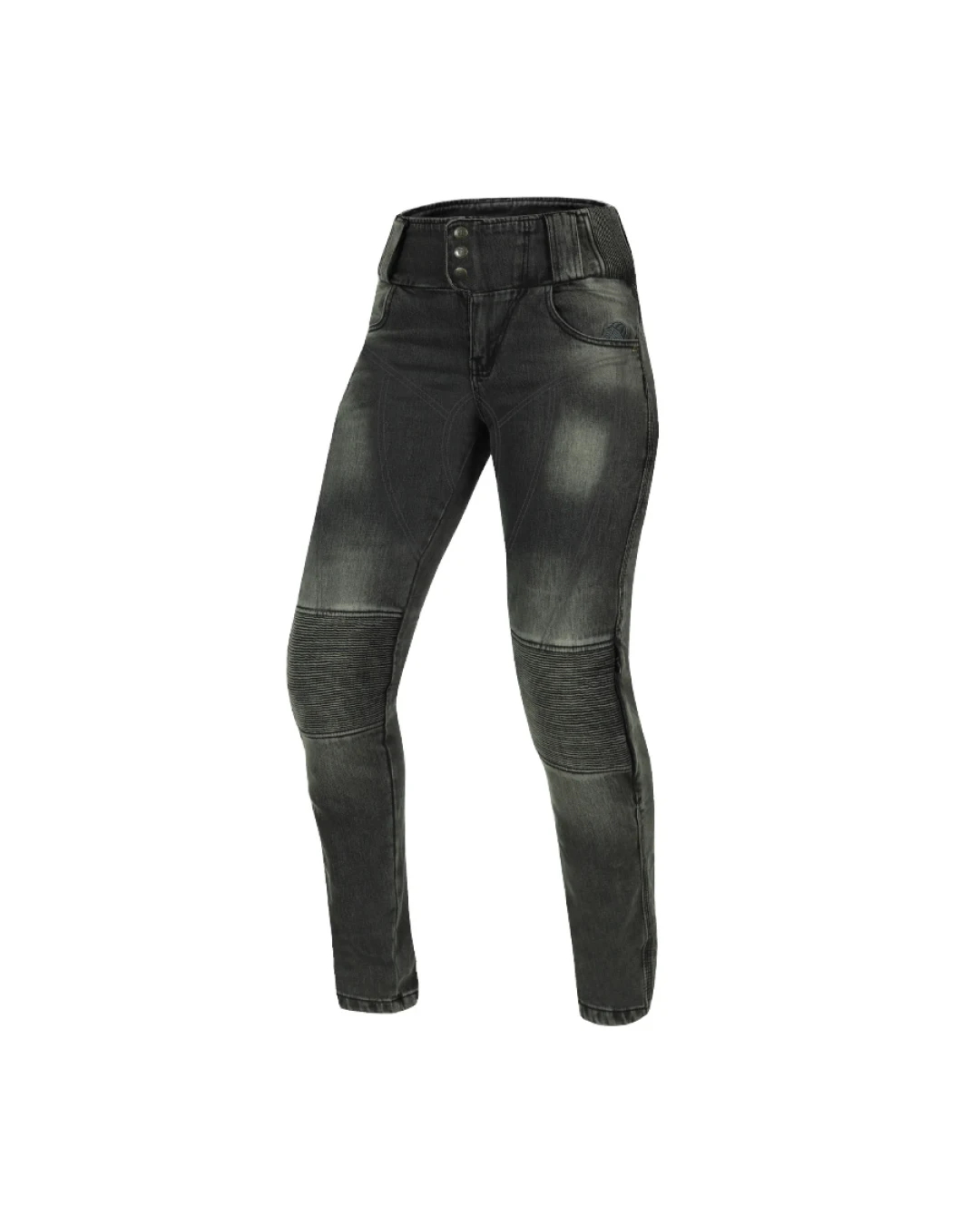 Дамски мото дънки Trilobite 2264 Bella grey jeggins