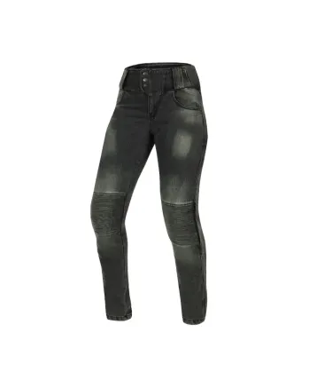 Дамски мото дънки Trilobite 2264 Bella grey jeggins