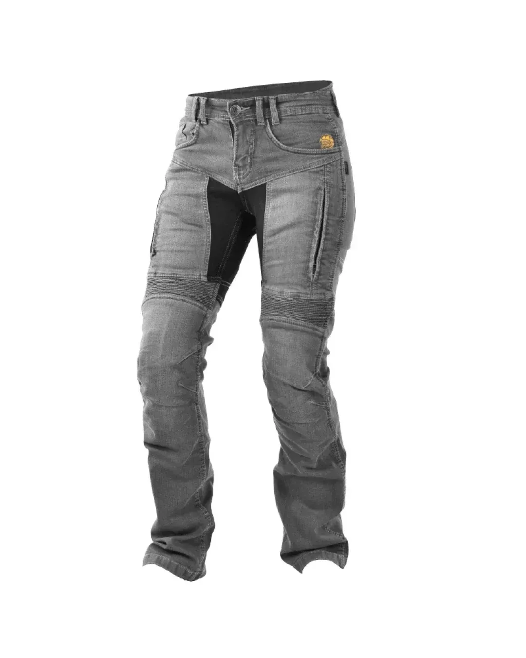 Дамски мото дънки TRILOBITE 661 PARADO REGULAR FIT GREY