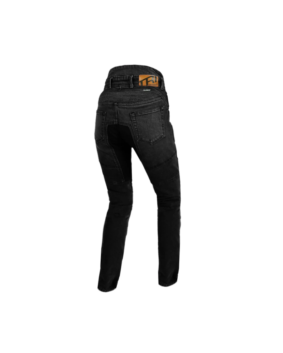 Дамски мото дънки TRILOBITE PARADO DOUBLELAYER SLIM FIT BLACK AAA(A) LEVEL 2