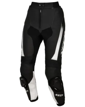 Дамски мото панталон SECA SRS II BLACK/WHITE