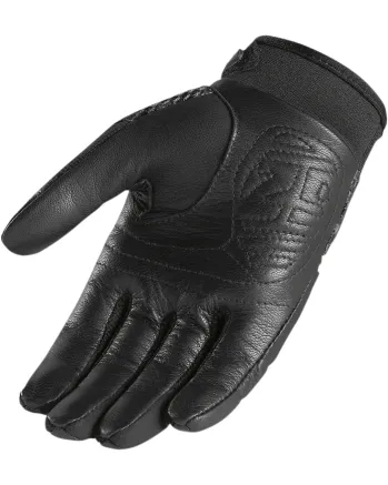 Дамски мото ръкавици ICON TWENTY-NINER - BLACK