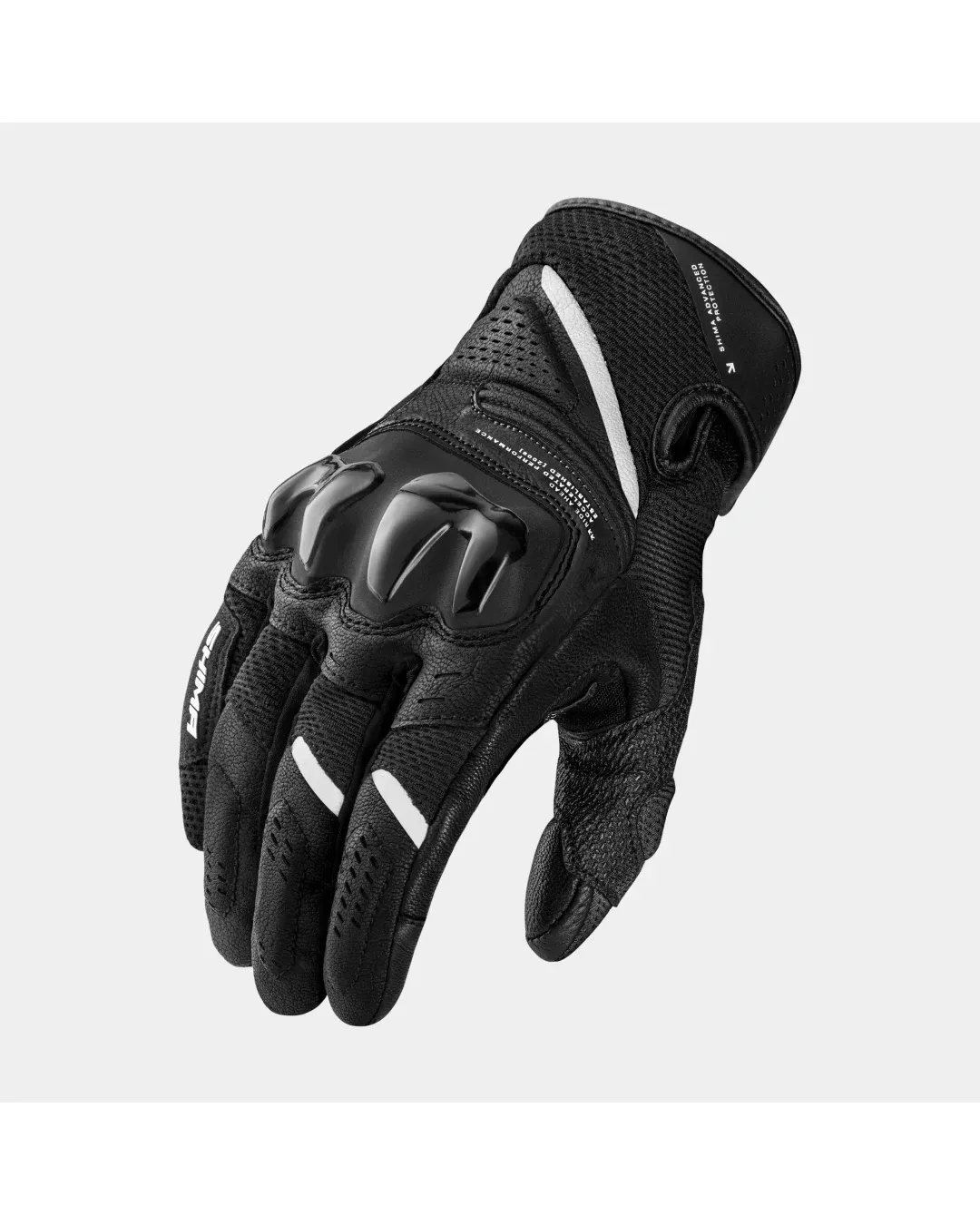Дамски мото ръкавици SHIMA SPARK 3.0 BLACK/WHITE