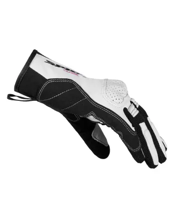 Дамски мото ръкавици SPIDI CHARME 2 BLACK/WHITE