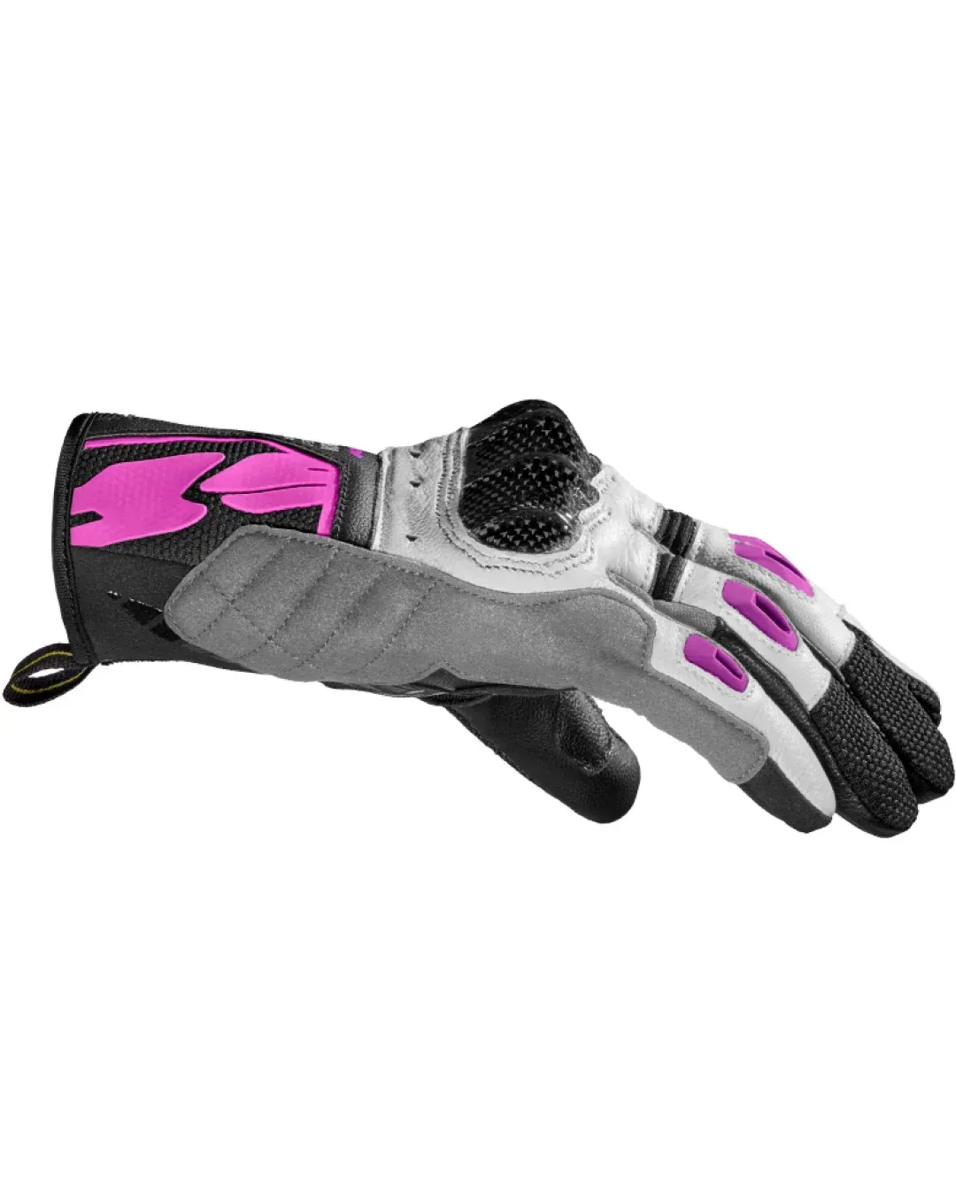 Дамски мото ръкавици SPIDI G-CARBON Black/Fuchsia