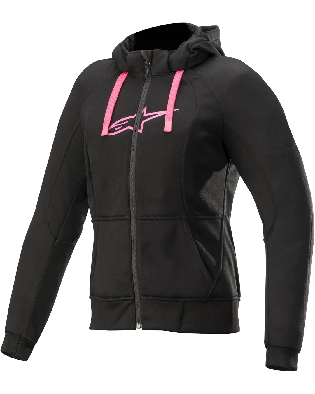 Дамски мото суичър ALPINESTARS Stella Chrome Sport Hoodie BLACK/PINK