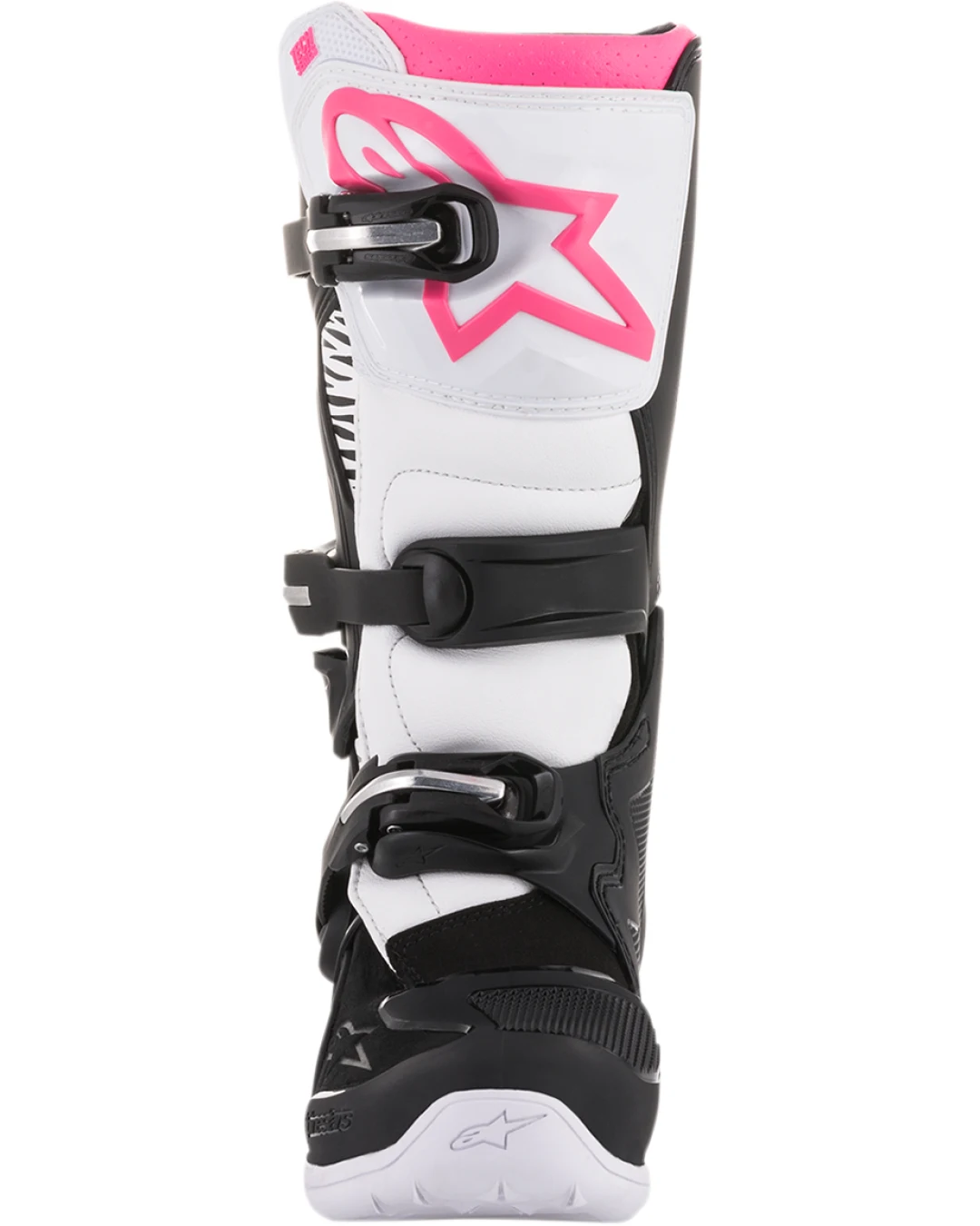 Дамски мотокрос ботуши ALPINESTARS Stella Tech 3 BLACK/WHITE/PINK