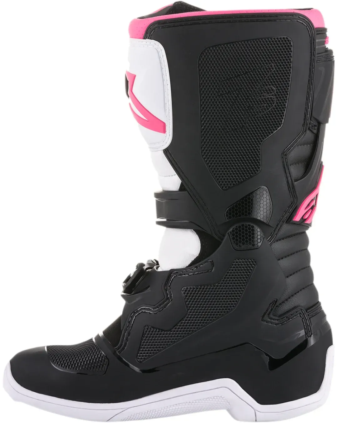 Дамски мотокрос ботуши ALPINESTARS Stella Tech 3 BLACK/WHITE/PINK