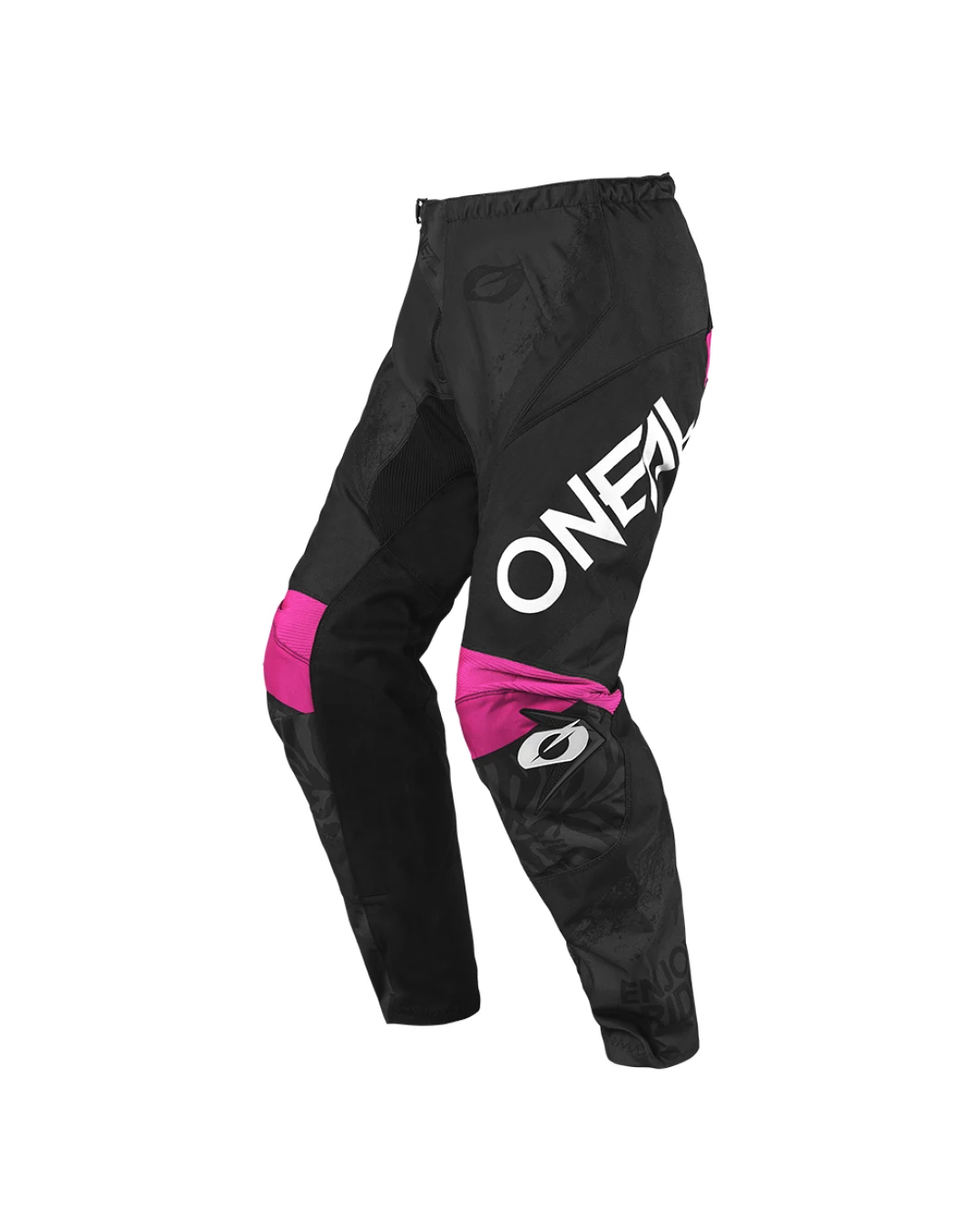 Дамски мотокрос брич O’NEAL ELEMENT SHOCKER BLACK/PINK V.25