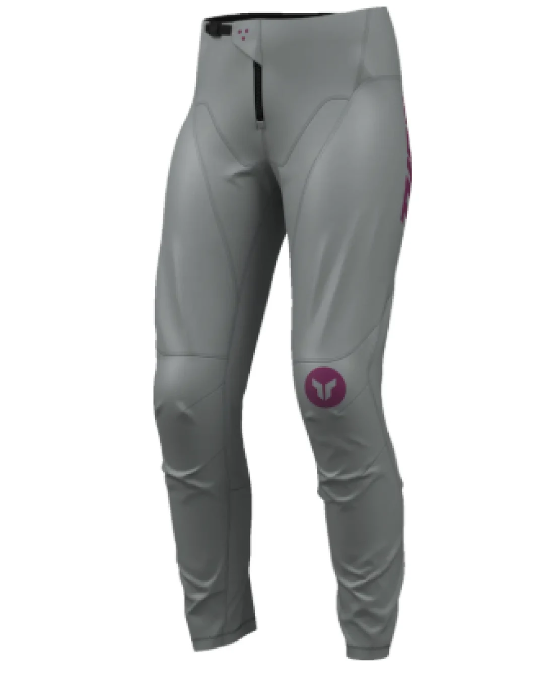 Дамски мотокрос брич  THOR  RIDEMODE MENACE PURPLE/GREY
