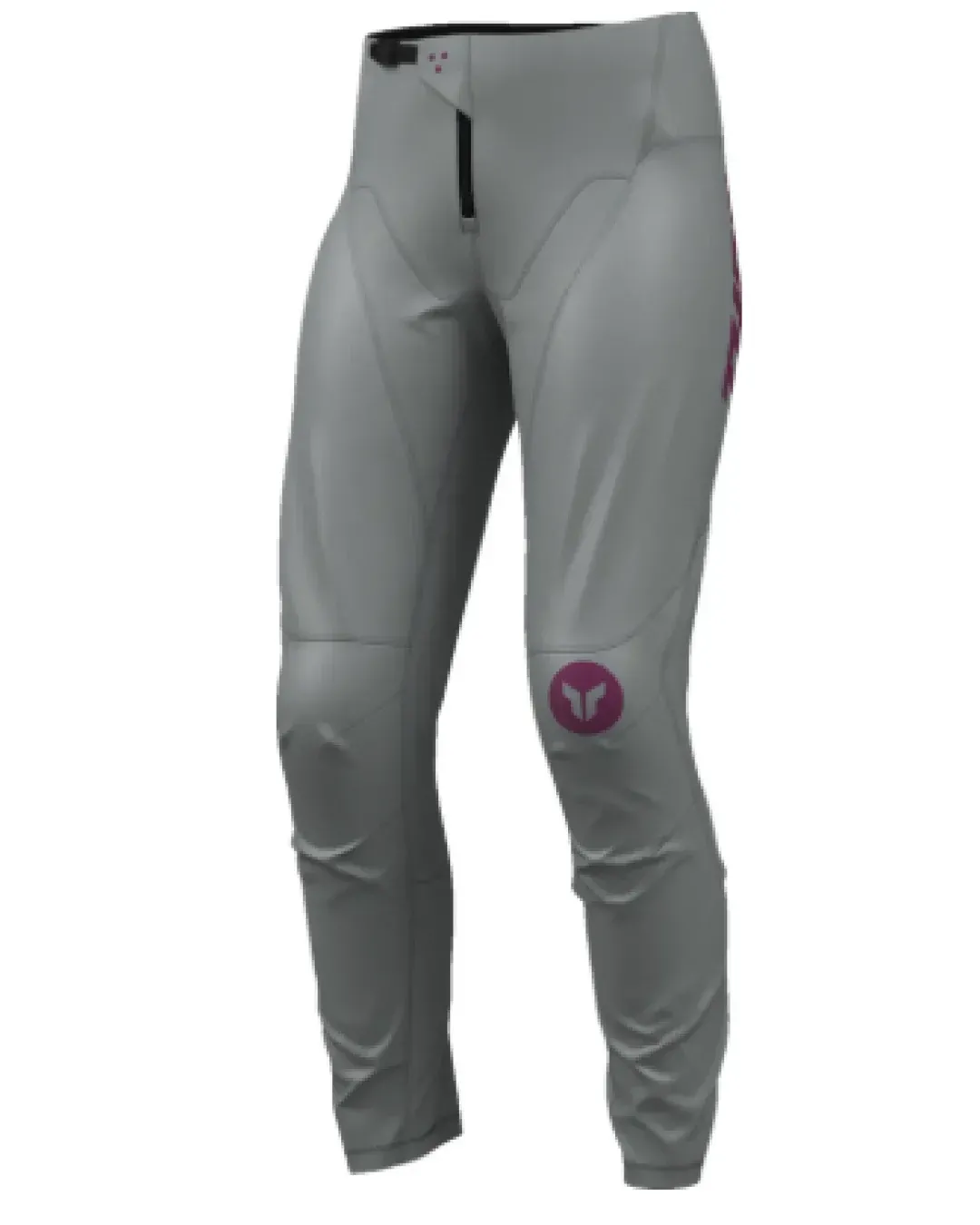Дамски мотокрос брич THOR RIDEMODE MENACE PURPLE/GREY