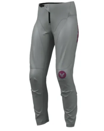 Дамски мотокрос брич  THOR  RIDEMODE MENACE PURPLE/GREY