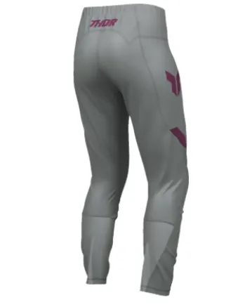 Дамски мотокрос брич  THOR  RIDEMODE MENACE PURPLE/GREY