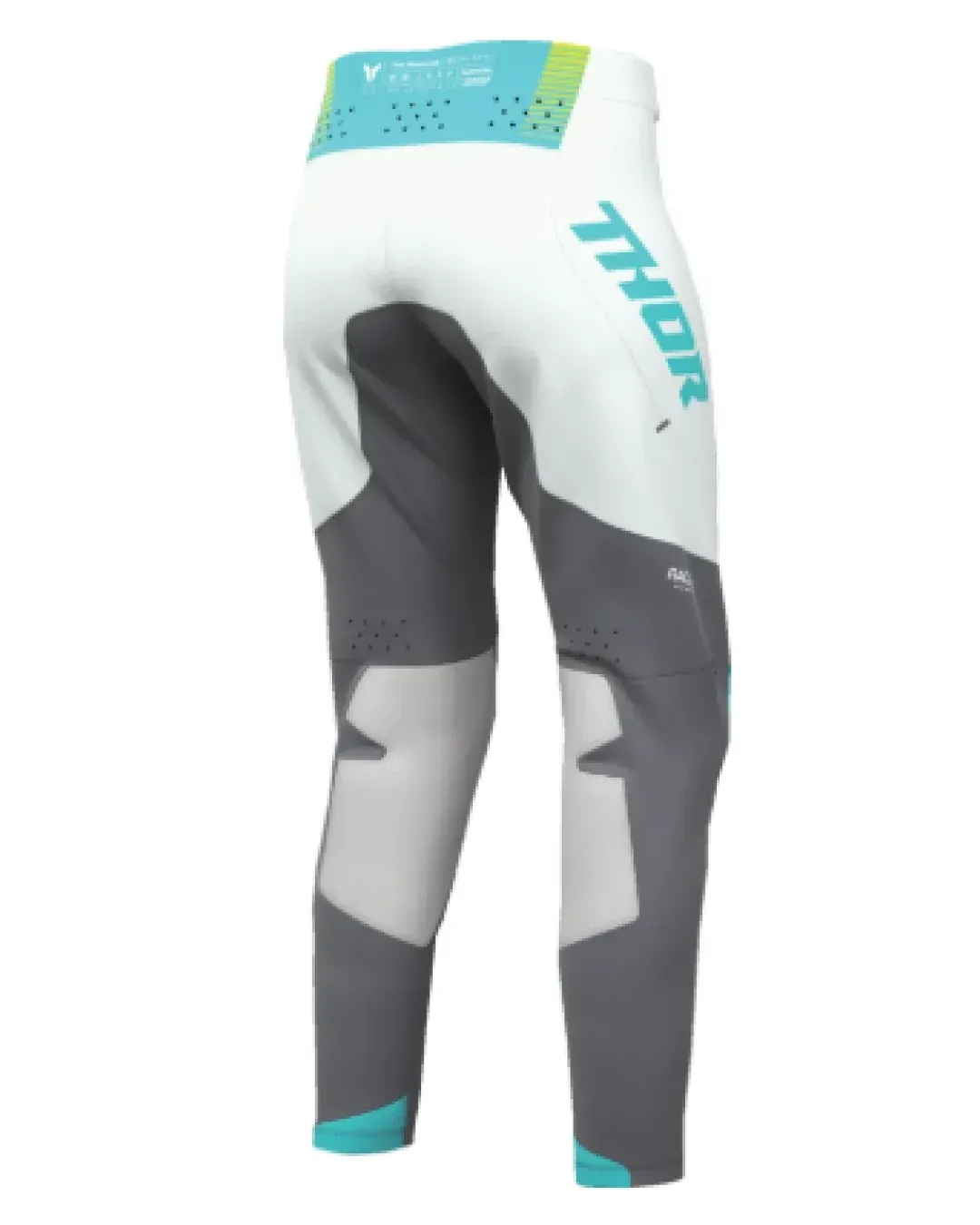Дамски мотокрос брич  THOR  SPORTMODE VELOCITY GREY/AQUA