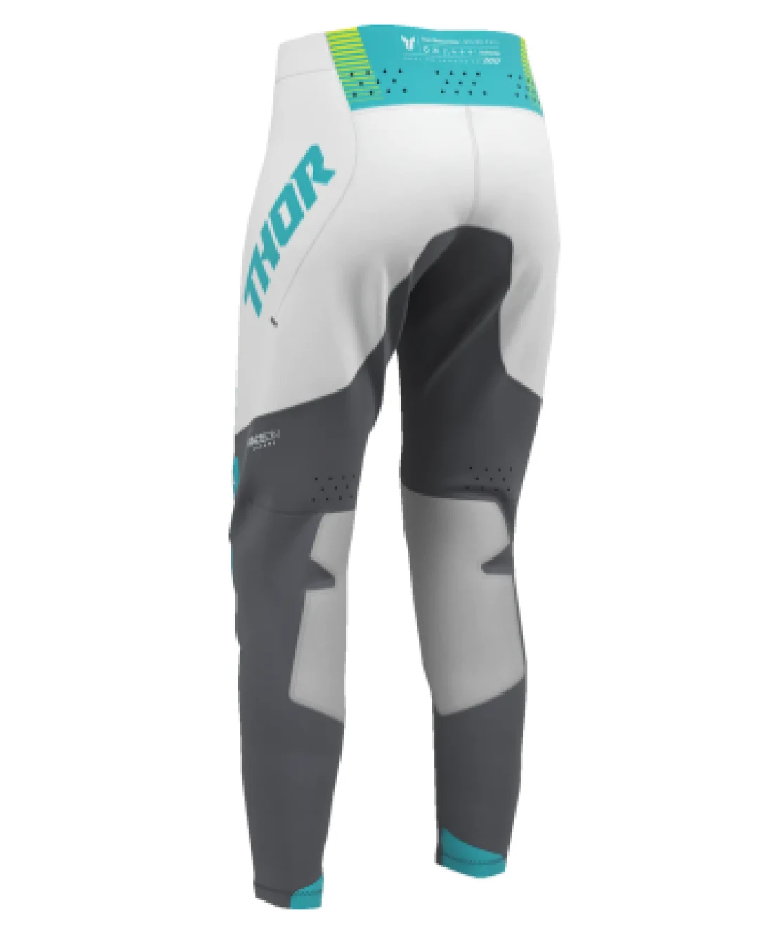 Дамски мотокрос брич  THOR  SPORTMODE VELOCITY GREY/AQUA