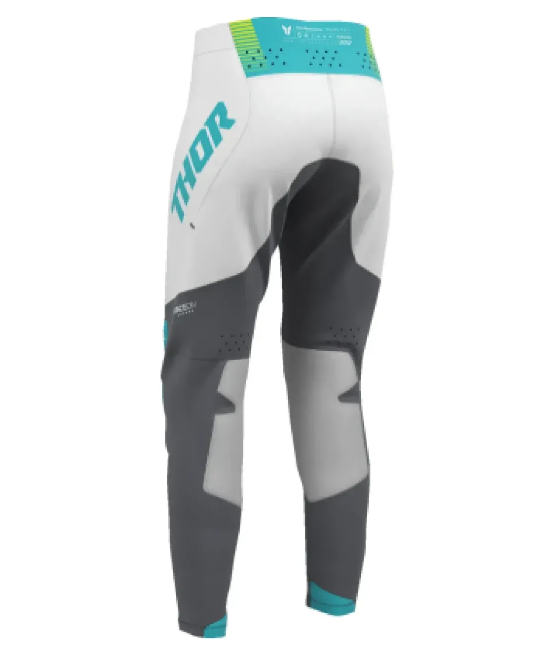 Дамски мотокрос брич  THOR  SPORTMODE VELOCITY GREY/AQUA