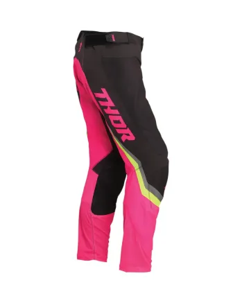 Дамски мотокрос брич  THOR WOMEN'S PULSE REV CHARCOAL/FLO PINK