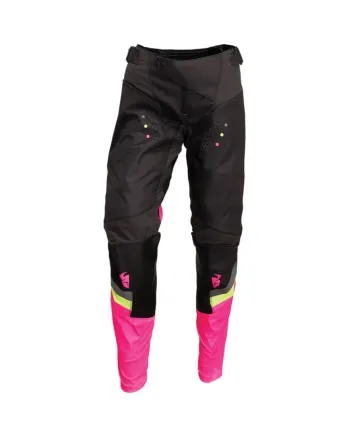Дамски мотокрос брич  THOR WOMEN'S PULSE REV CHARCOAL/FLO PINK
