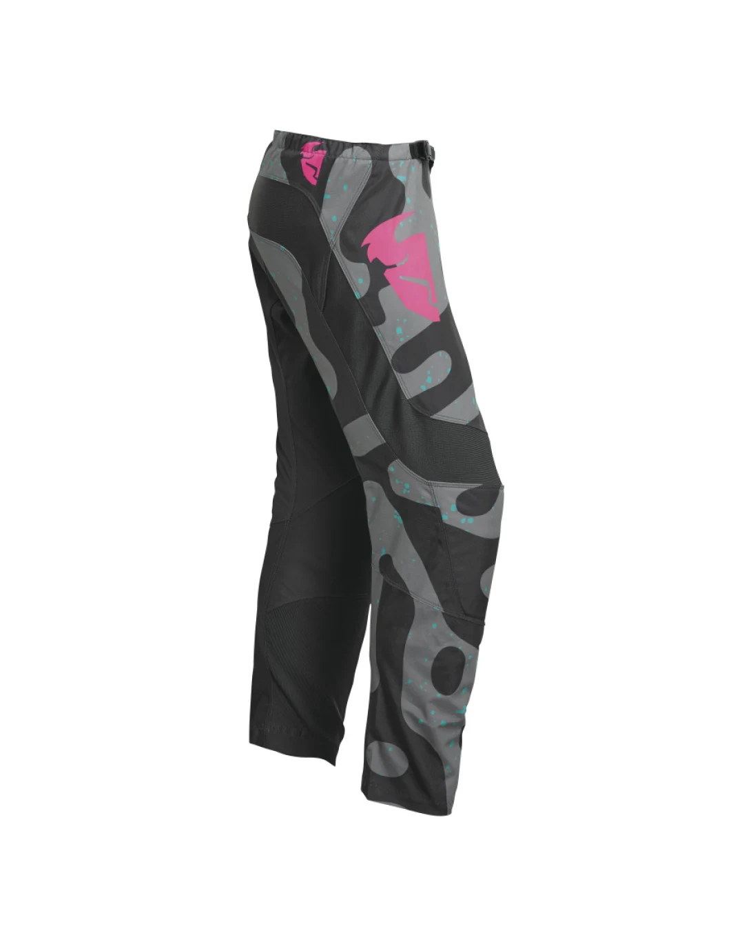 Дамски мотокрос брич  THOR WOMEN'S SECTOR DISGUISE GRAY/PINK