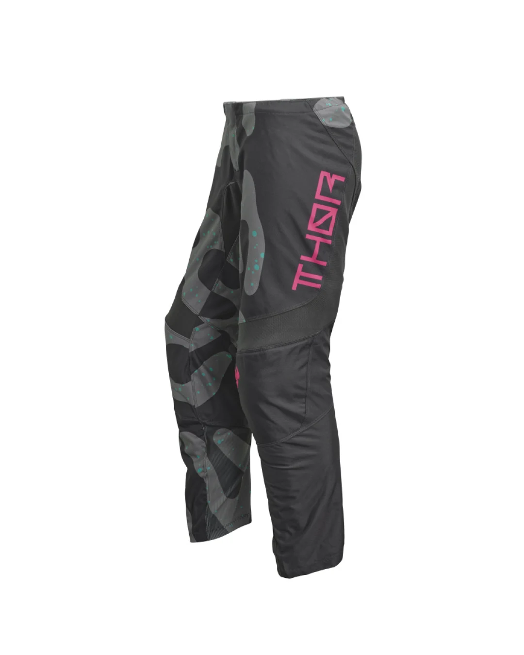 Дамски мотокрос брич  THOR WOMEN'S SECTOR DISGUISE GRAY/PINK