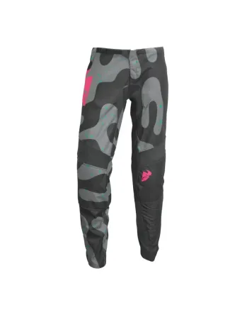 Дамски мотокрос брич  THOR WOMEN'S SECTOR DISGUISE GRAY/PINK