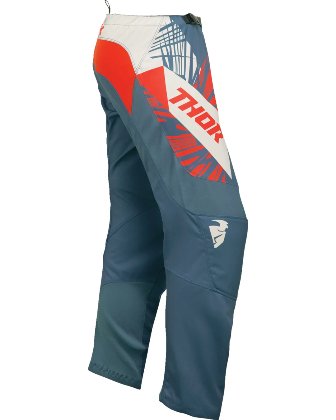 Дамски мотокрос брич THOR WOMEN'S SECTOR SPLIT BLUE/ORANGE