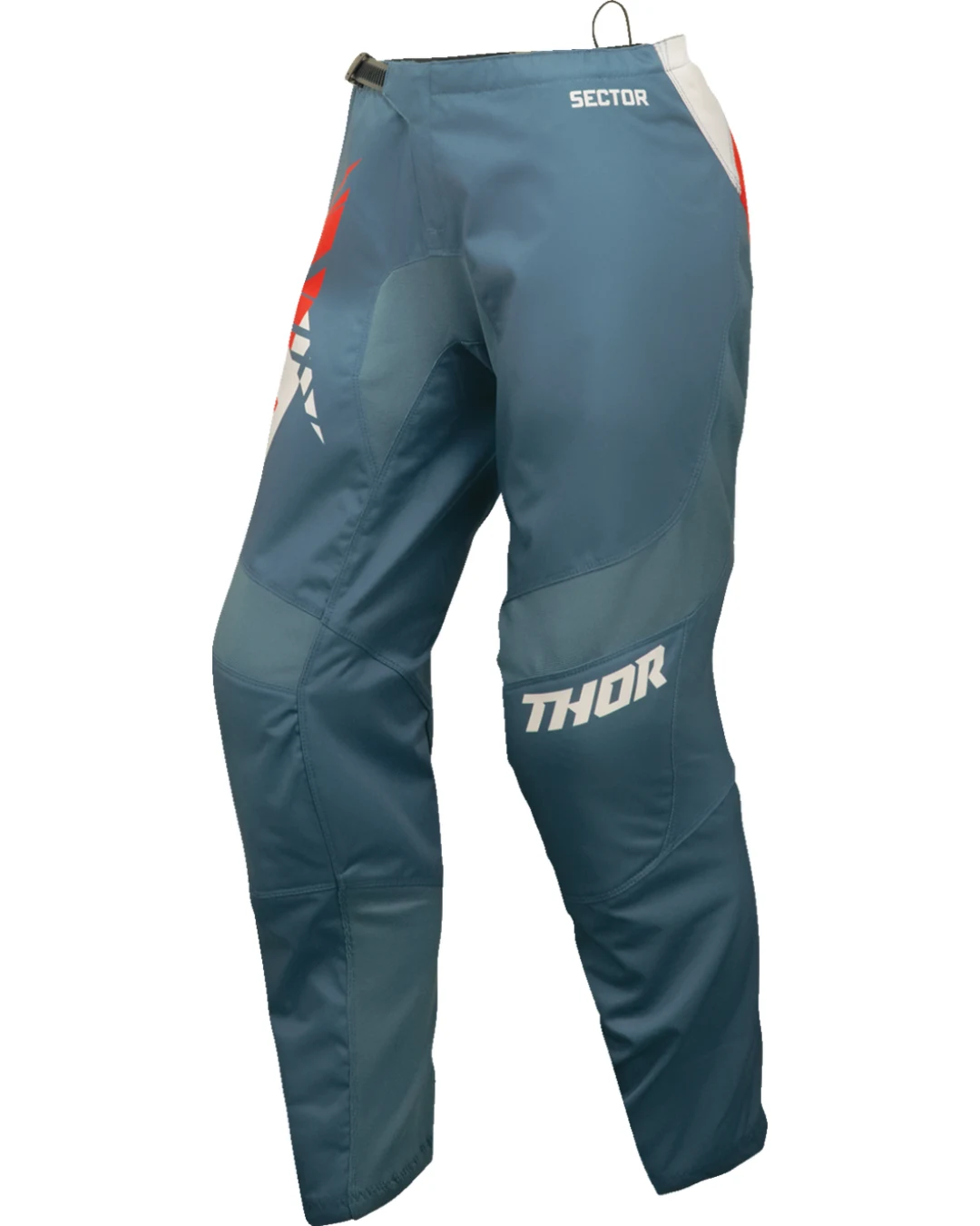 Дамски мотокрос брич THOR WOMEN'S SECTOR SPLIT BLUE/ORANGE