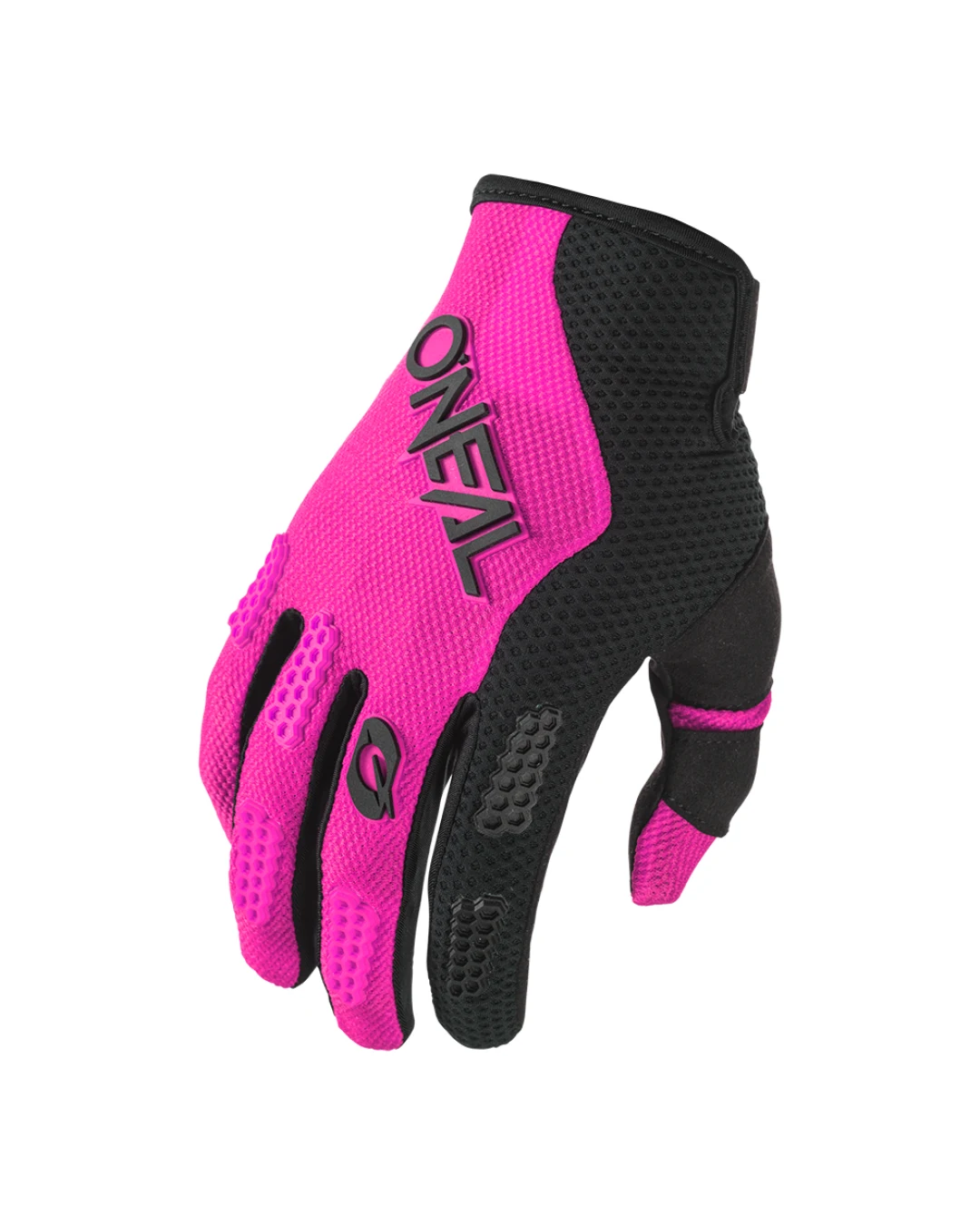 Дамски мотокрос ръкавици O'NEAL ELEMENT RACEWEAR BLACK/PINK V.24