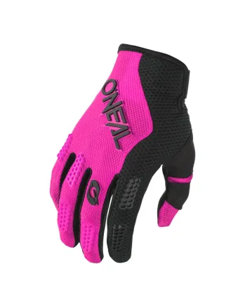 Дамски мотокрос ръкавици O'NEAL ELEMENT RACEWEAR BLACK/PINK V.24