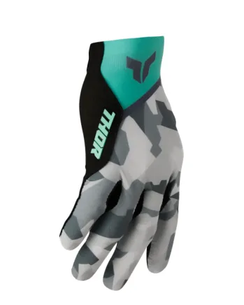 Дамски мотокрос ръкавици THOR SPORTMODE SHADOW TEAL