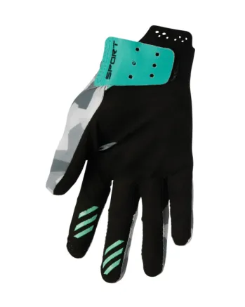 Дамски мотокрос ръкавици THOR SPORTMODE SHADOW TEAL