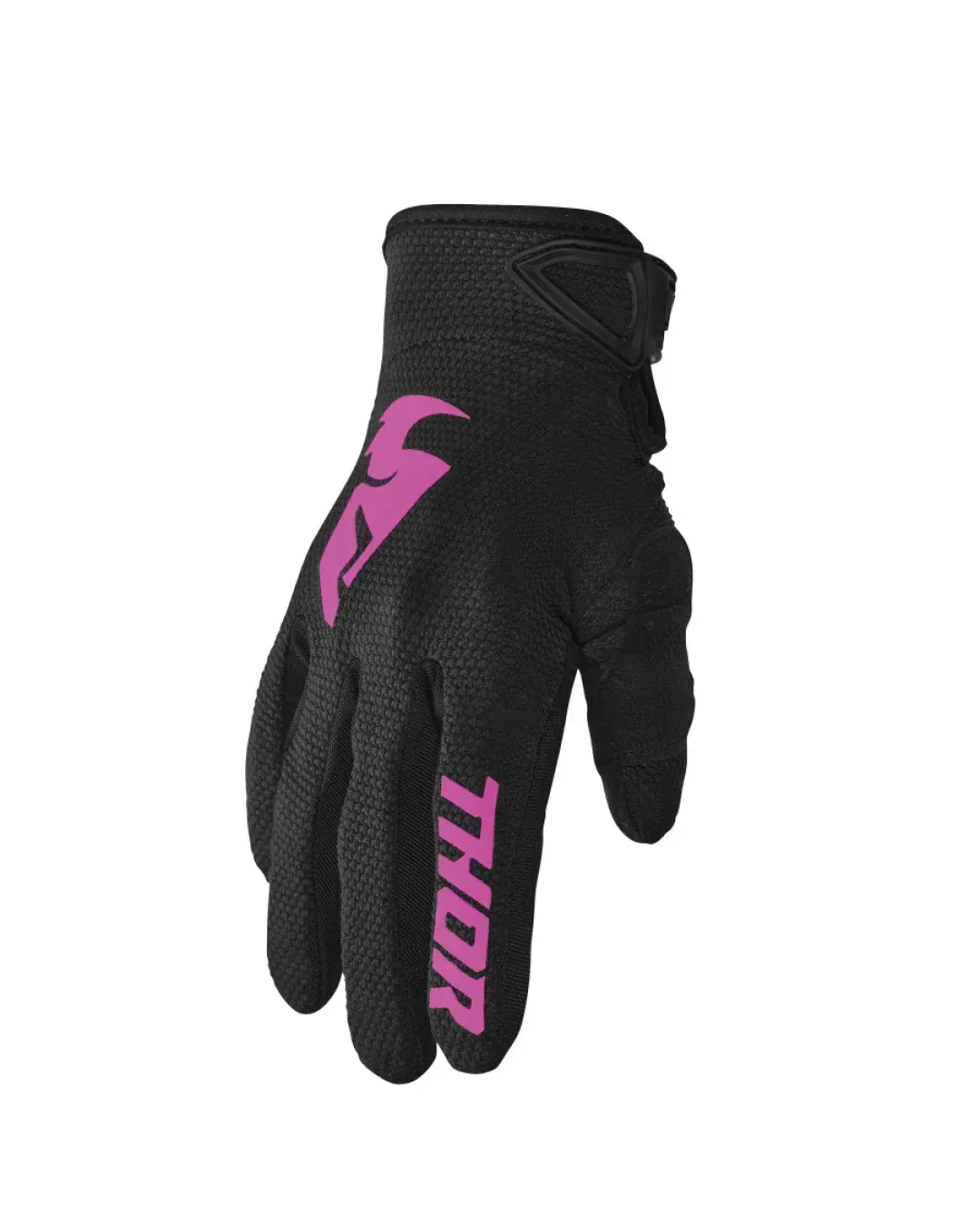Дамски мотокрос ръкавици THOR WOMEN'S SECTOR BLACK/PINK
