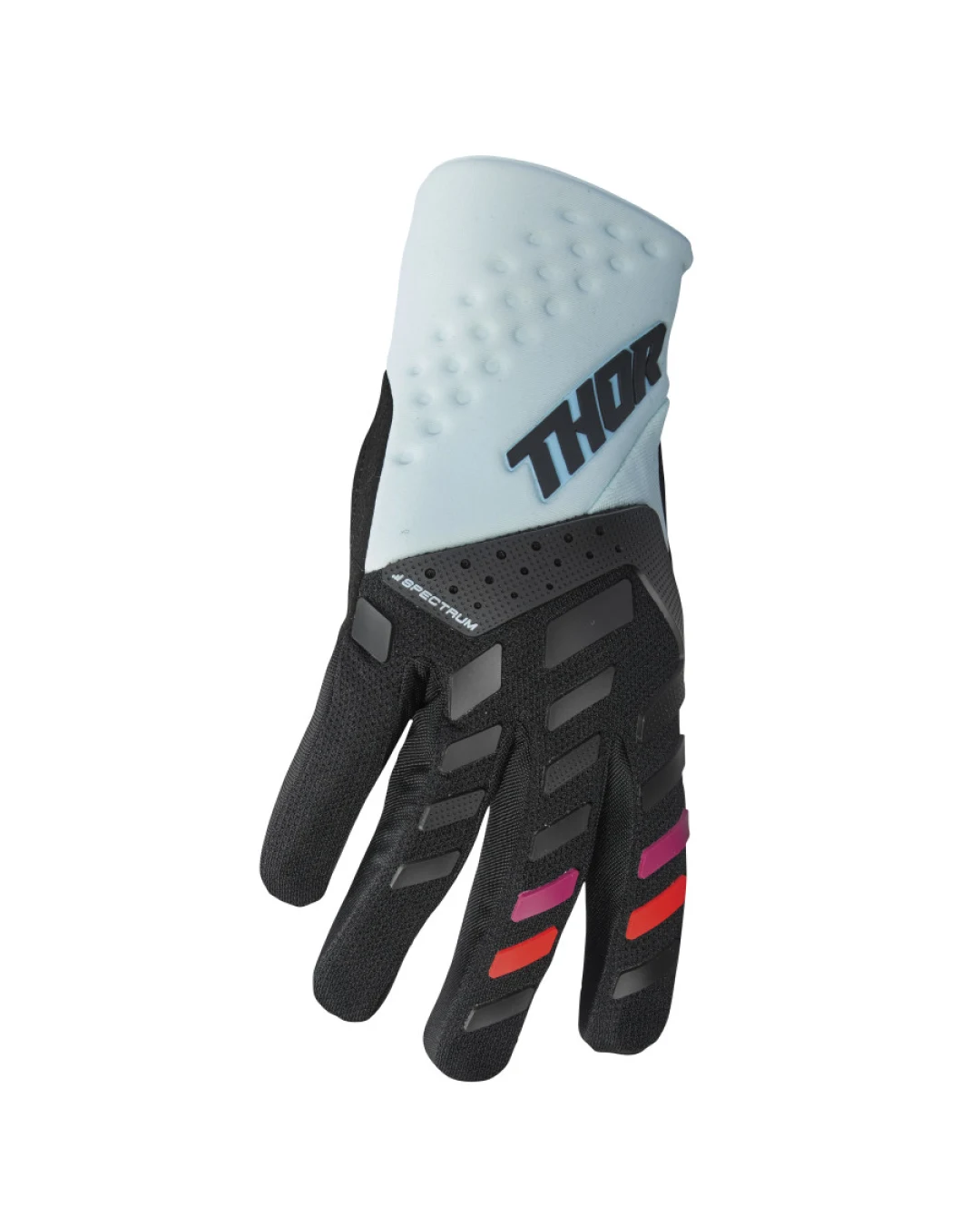 Дамски мотокрос ръкавици THOR WOMEN'S SPECTRUM BLACK/LIGHT MINT