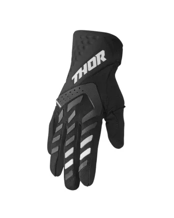 Дамски мотокрос ръкавици THOR WOMEN'S SPECTRUM BLACK/WHITE