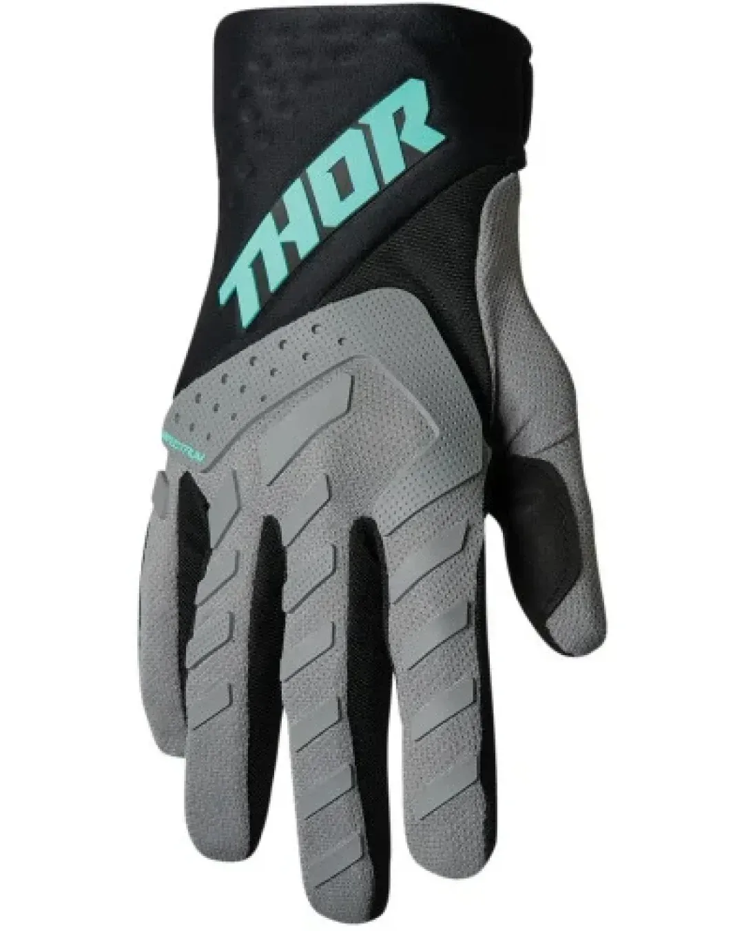 Дамски мотокрос ръкавици THOR WOMEN'S SPECTRUM FLO GRAY/BLACK