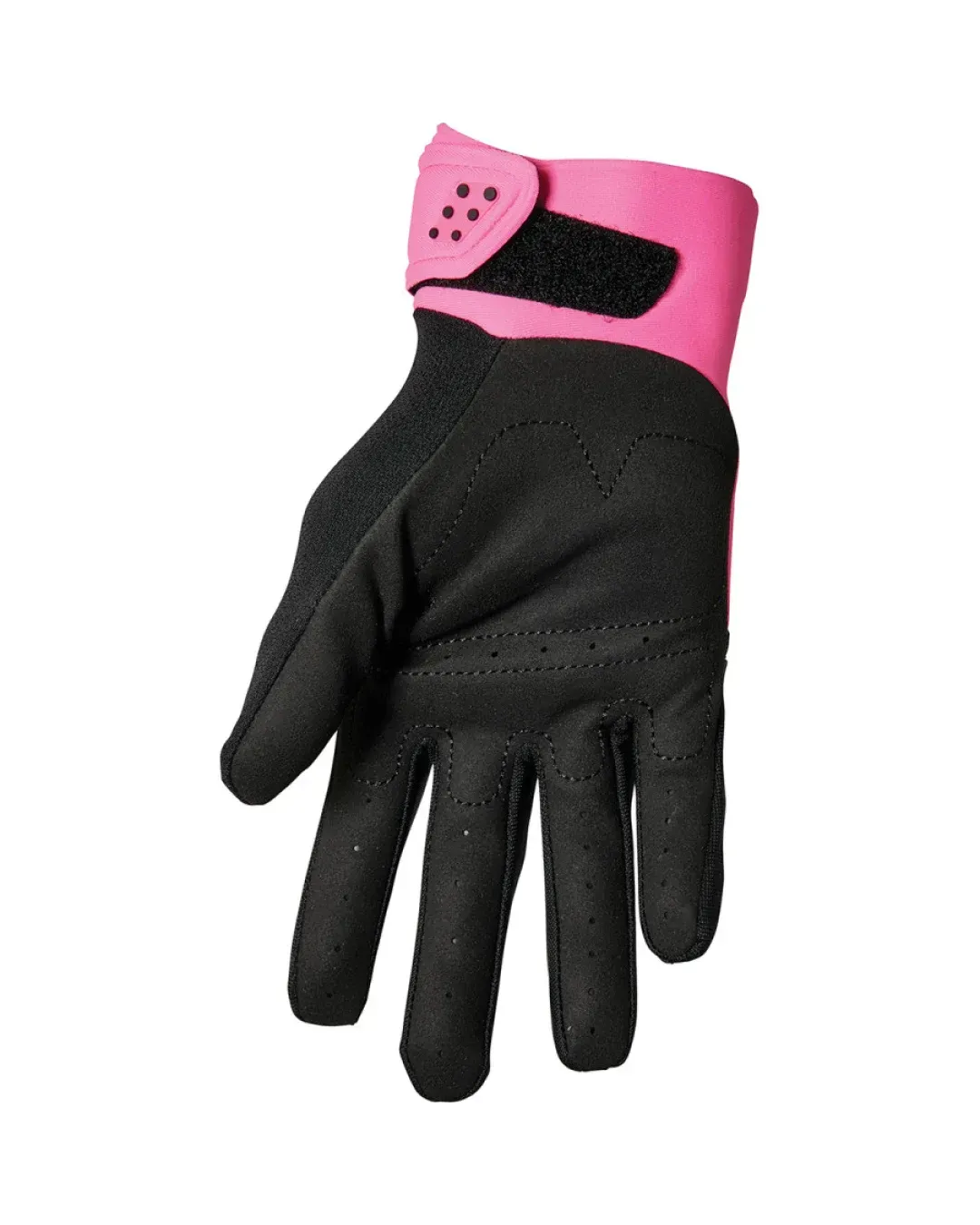 Дамски мотокрос ръкавици THOR WOMEN'S SPECTRUM FLO PINK/BLACK