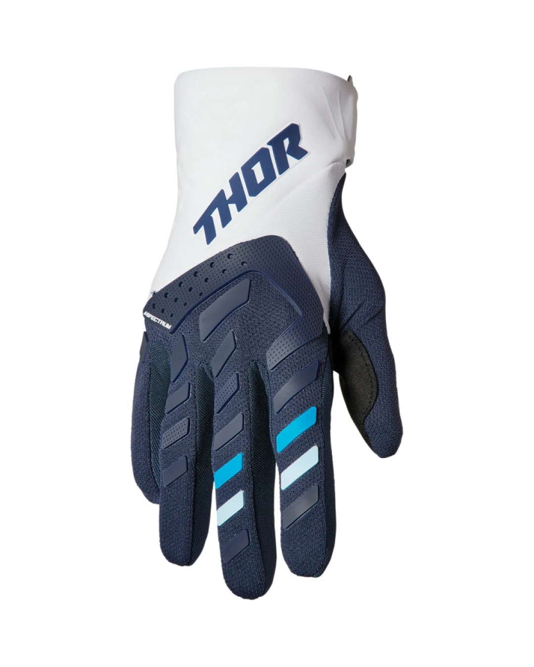 Дамски мотокрос ръкавици THOR WOMEN'S SPECTRUM MIDNIGHT/WHITE