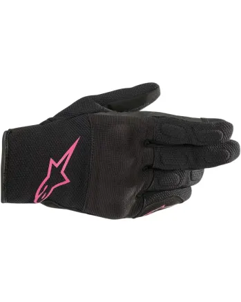 Дамски ръкавици ALPINESTARS S-MAX DRYSTAR BLACK/PINK