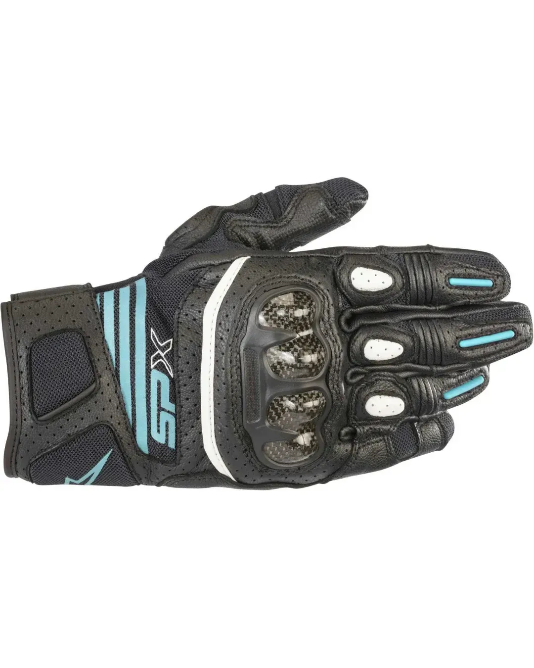 Дамски ръкавици ALPINESTARS STELLA SP-X AIR CARBON V2 BLACK/TEAL