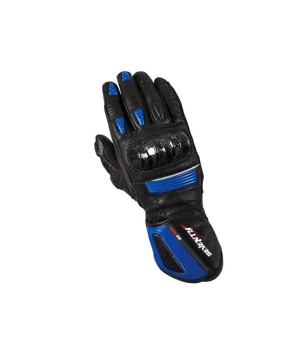 ДАМСКИ РЪКАВИЦИ SEVENTY SD-R20 SUMMER RACING BLACK/BLUE