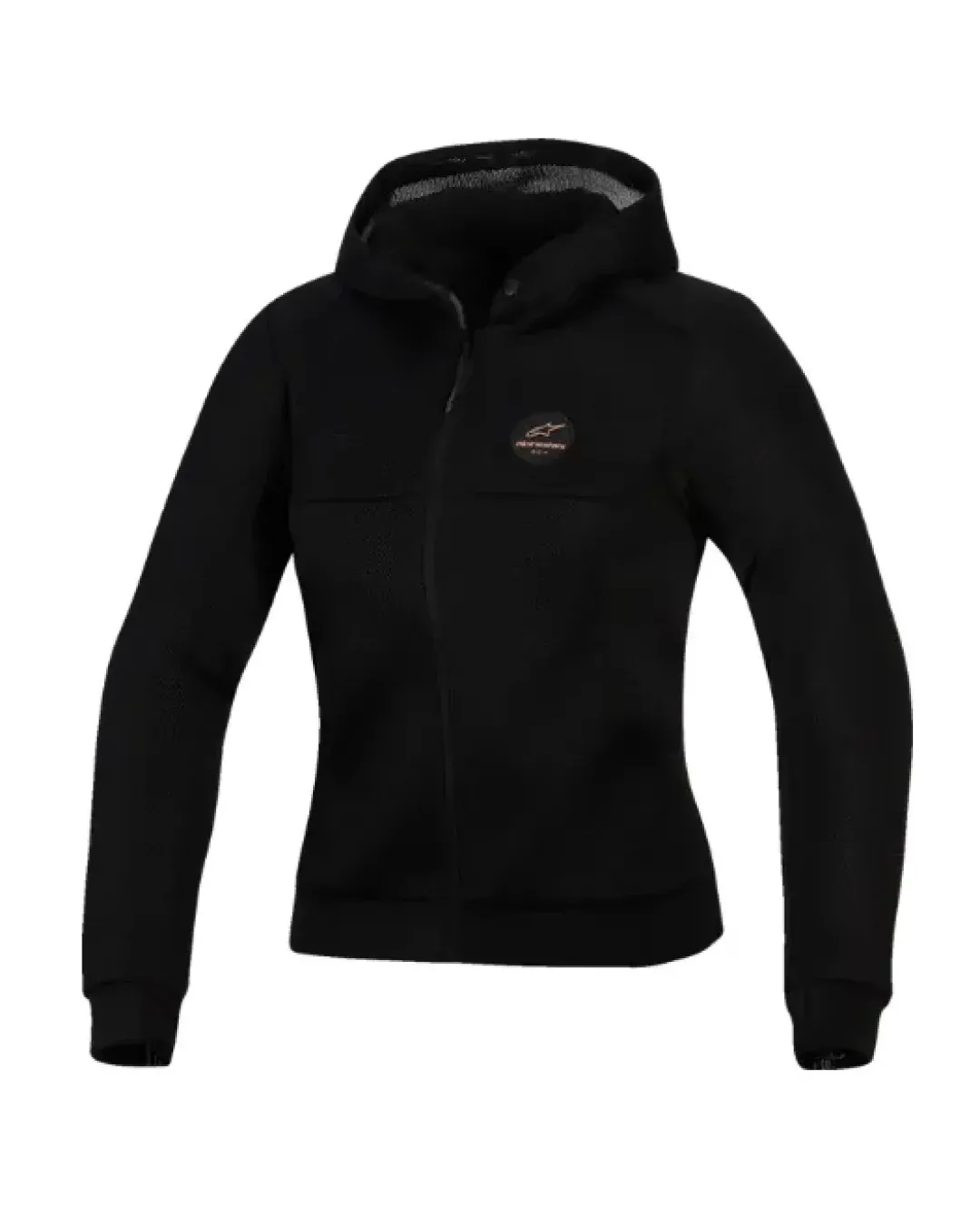 Дамски суичър ALPINESTARS STELLA 4W CHROME SUPERAIR BLACK/CPR