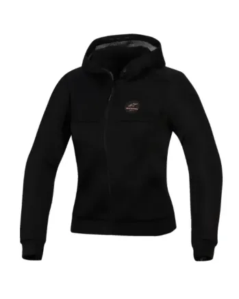 Дамски суичър ALPINESTARS STELLA 4W CHROME SUPERAIR BLACK/CPR