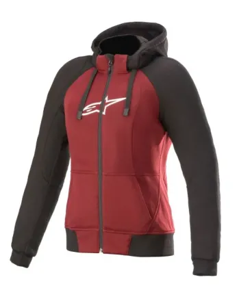 Дамски суичър ALPINESTARS Stella Chrome Sport BLACK/RED